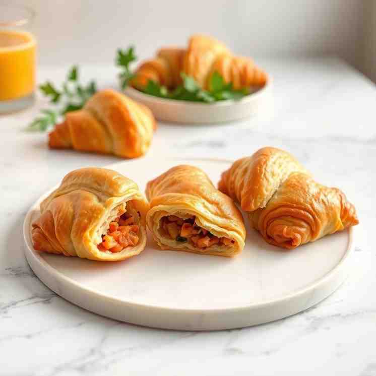 Quick Croissants Rellenos - Easy Crescent Roll Sheet Recipes